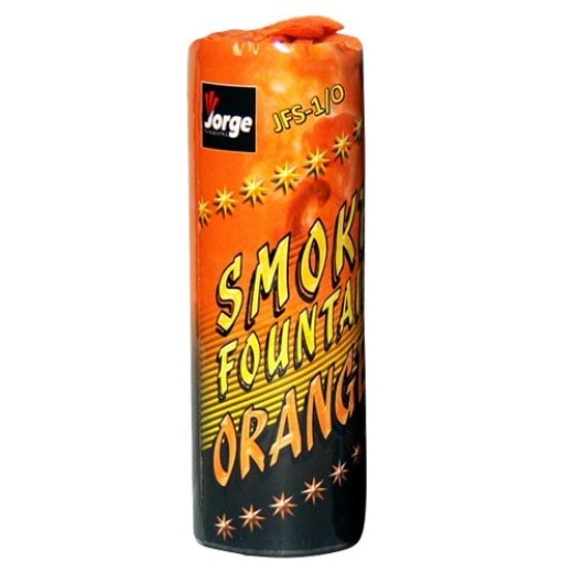 SMOKE FOUNTAIN smoke candle - orange