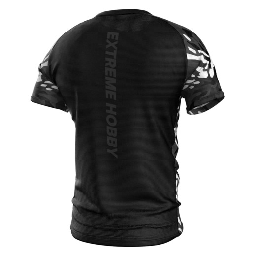 Koszulka techniczna Extreme Hobby | Black Panther - czarny/biały
