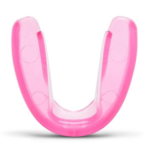 Leone "BASIC" single mouthguard - pink