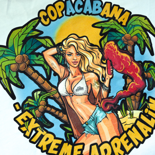 Koszulka Extreme Adrenaline "copACABana" - biała