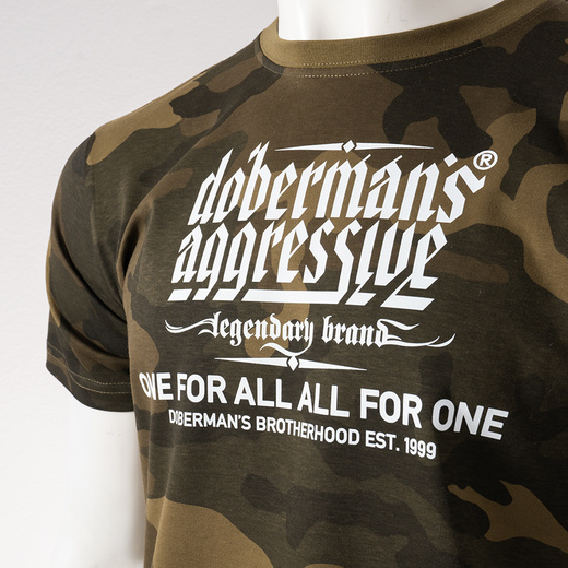 Koszulka T-shirt Dobermans Aggressive "LEGANCY TS403" - khaki