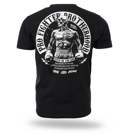 Koszulka T-shirt Dobermans Aggressive "PRO FIGHTER TS414" - czarna