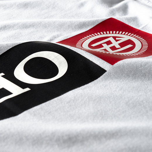 Bluza z kapturem rozpinana Dobermans Aggressive "OFFENSIVE SPORTS"  BZ367E - szara