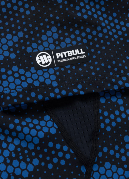 Rashguard PIT BULL "HEX CAMO HILLTOP" - niebieski
