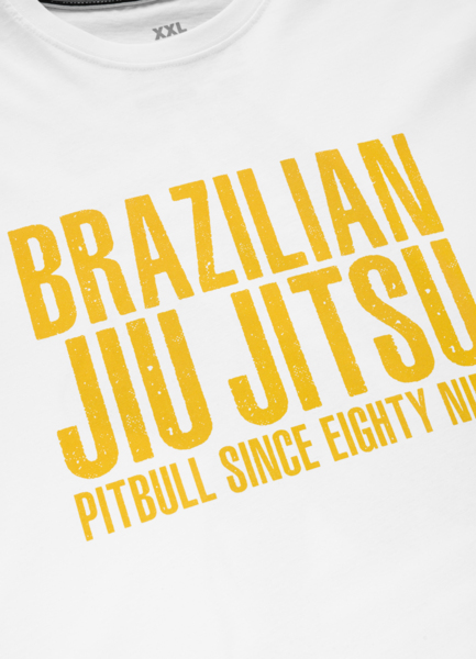 Koszulka PIT BULL "BJJ Champions" '23 - biała