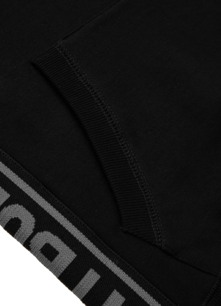 Women&#39;s hooded sweatshirt PIT BULL French Terry &quot;Geneva&quot; &#39;22 - black