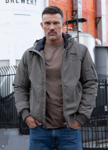 PIT BULL "Balboa II" winter jacket - gray-brown