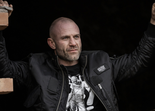 Koszulka T-shirt Dobermans Aggressive "WAY OF LIFE" TS369C - czerwona