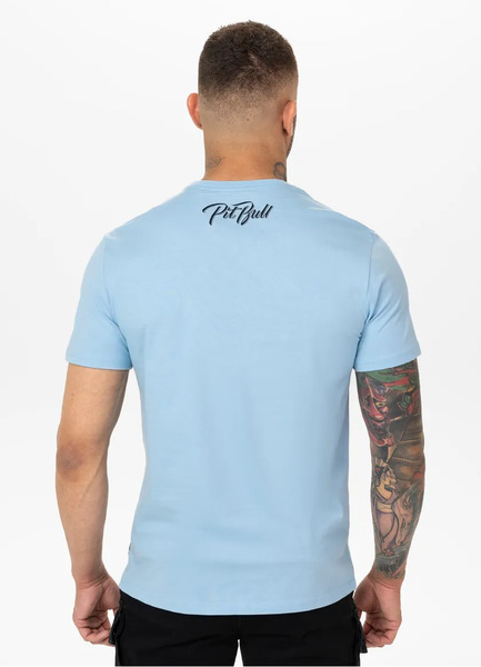 PIT BULL &quot;EL JEFFE&quot; men&#39;s t-shirt - light blue