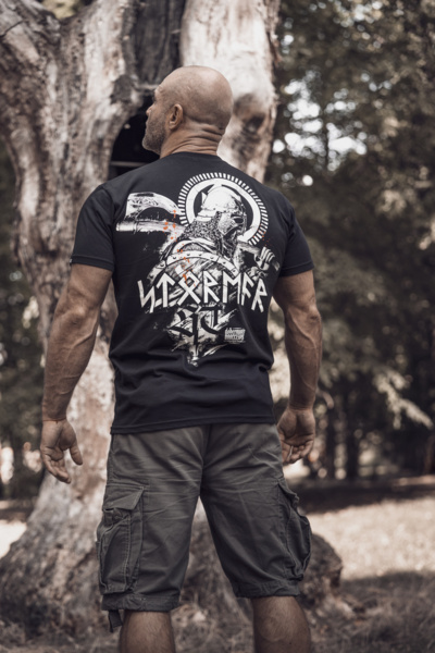 Longsleeve Dobermans Aggressive "STORMER II" LS390 - granatowy