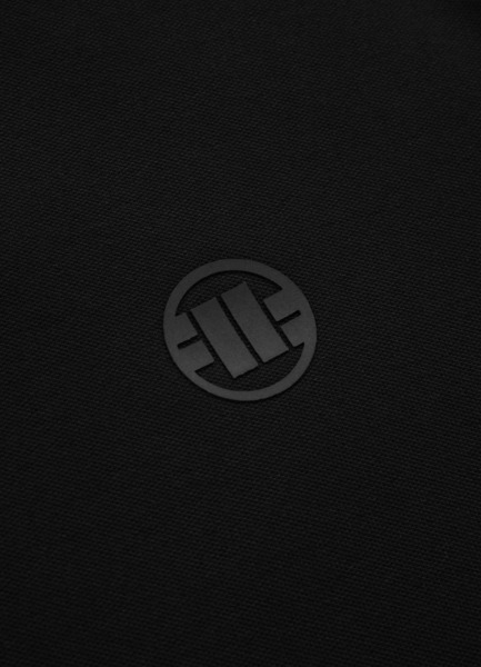 Koszulka Polo Pique PIT BULL REGULAR - czarny