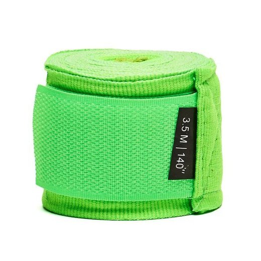 Boxing bandage wraps 3.5 m Leone - green
