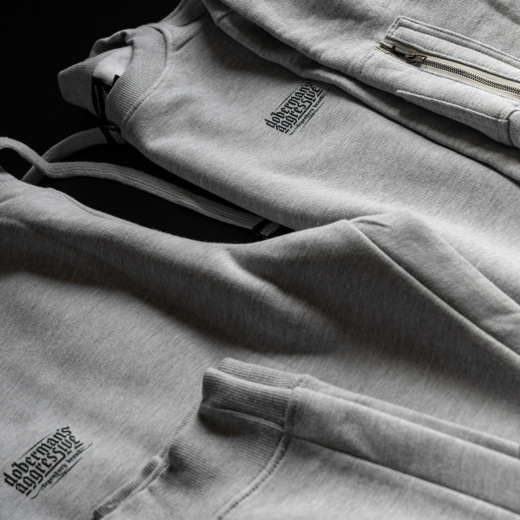 Dobermans Aggressive &quot;BASIC LOGO&quot; BCK357 sweatshirt - gray