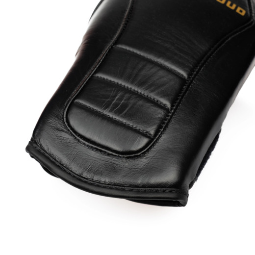 StormCloud "Havoc 2.0" Leather Boxing Gloves - Black/Gold
