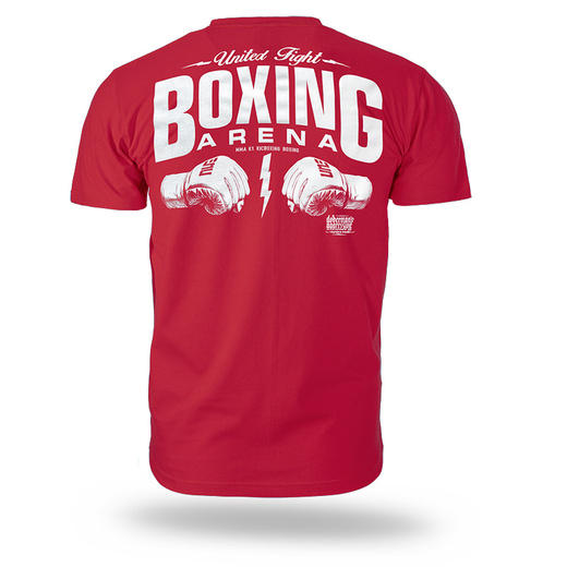 Koszulka T-shirt Dobermans Aggressive "BOXING ARENA" TS393 - czerwona