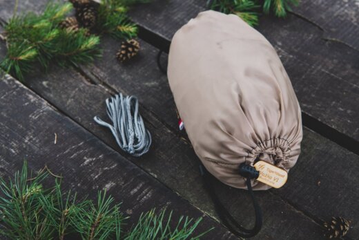 Hamak TIGERWOOD Lekki Ważka V1 – z Moskitierą - pustynny