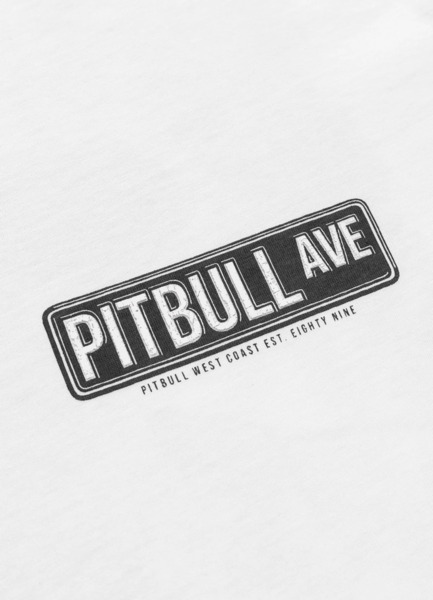PIT BULL "AVENUE" T-shirt - white