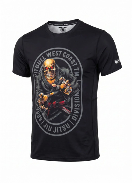 Koszulka Sportowa Mesh PIT BULL "JIU JITSU"