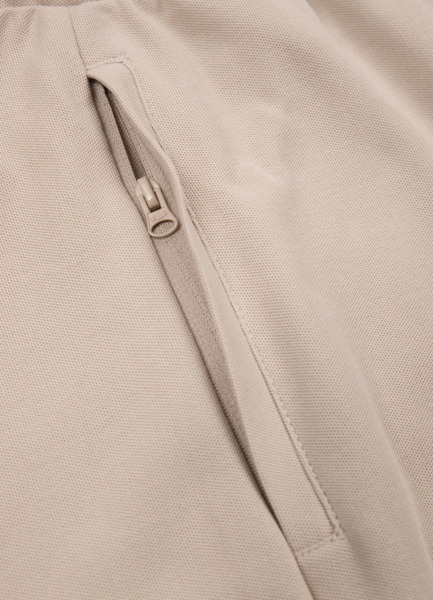 Spodenki szorty dresowe COOLMAX PIT BULL "PIQUE ROCKEY" - piaskowy