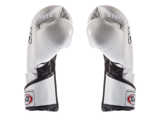  Rękawice bokserskie FAIRTEX BGV6 (white/black) "ANGULAR SPARRING"  "K"