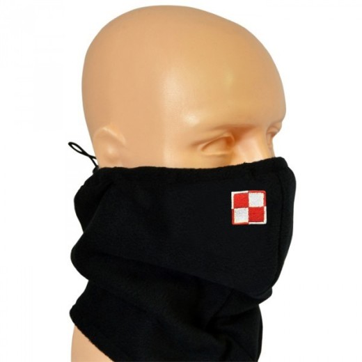 Komin polarowy Aquila "Szachownica"