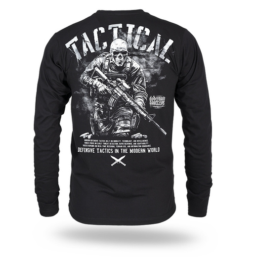 Dobermans Aggressive longsleeve "TACTICAL SOLDIER LS394" - black