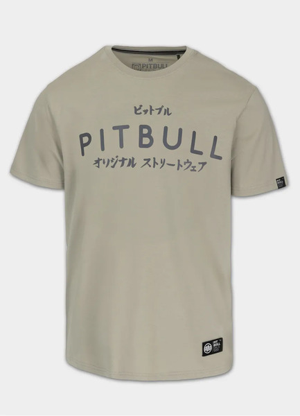 PIT BULL &quot;MT. FUJI&quot; Men&#39;s T-Shirt - Grey Olive