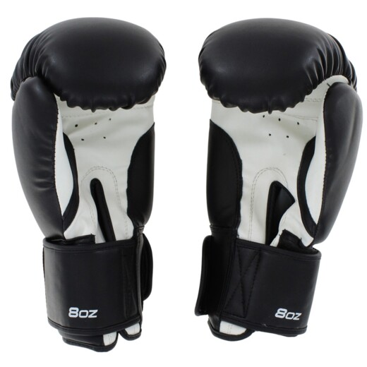 Spartacus Fighter Beltor Boxing Gloves - Black/White
