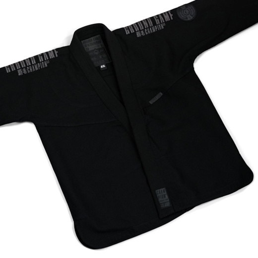 Kimono / Gi for BJJ Ground Game "Champion 3.0" - shadow black