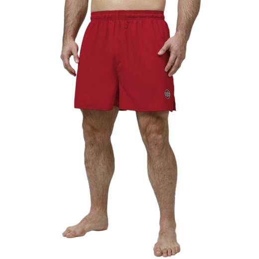 PIT BULL Performance "Small Logo II" Sports Shorts - Red