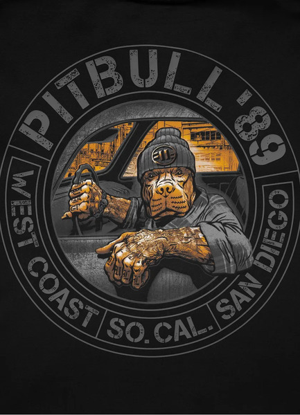 Bluza męska PIT BULL DRIVING - czarna