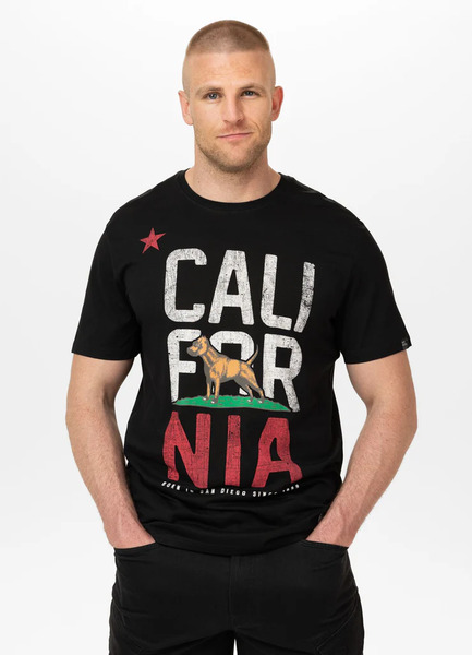 Koszulka męska PIT BULL "CALIFORNIA" - czarny