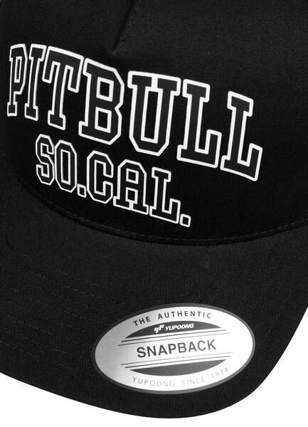 Czapka z daszkiem PIT BULL SO CAL Snapback - czarny
