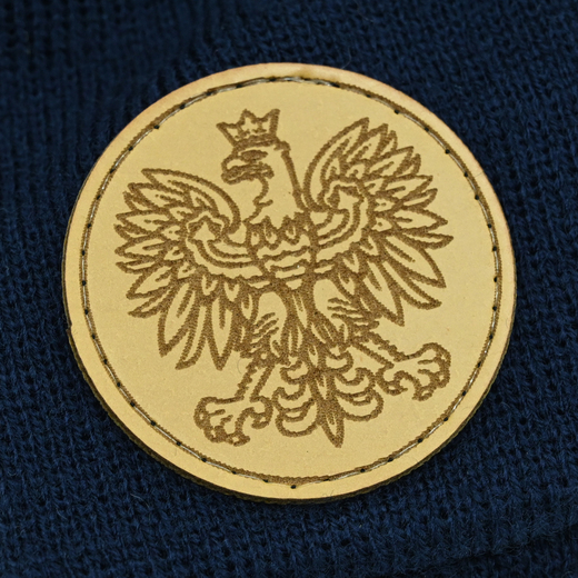 Acrylic winter hat Aquila &quot;Eagle&quot; - navy blue