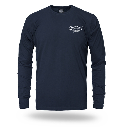 Longsleeve Dobermans Aggressive "SEMPER PARATUS" LS412 - granatowy