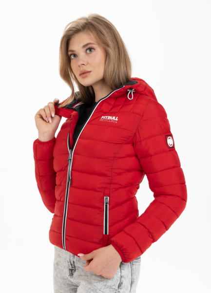 Women&#39;s winter jacket PIT BULL &quot;Seacoast&quot; &#39;21 - red
