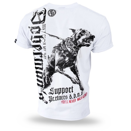Dobermans Aggressive T-shirt &quot;Dobermans Support TS220&quot; - white