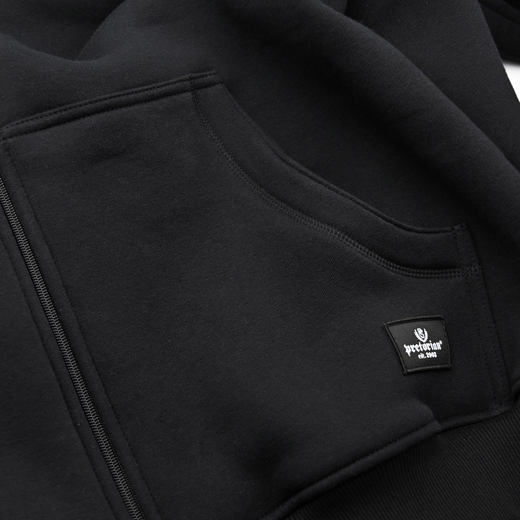 Bluza z kapturem Pretorian "Protect" - czarna