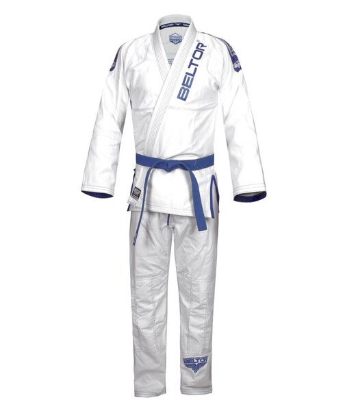 BELTOR BJJ GI / KIMONO VANQUISHER white/blue - biały/niebieski A3 B1134 *