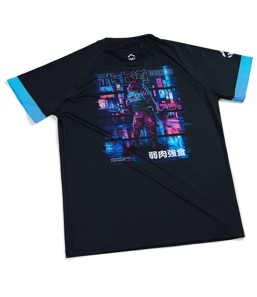 Ground Game &quot;Samurai Shadow&quot; Training Shirt - Black