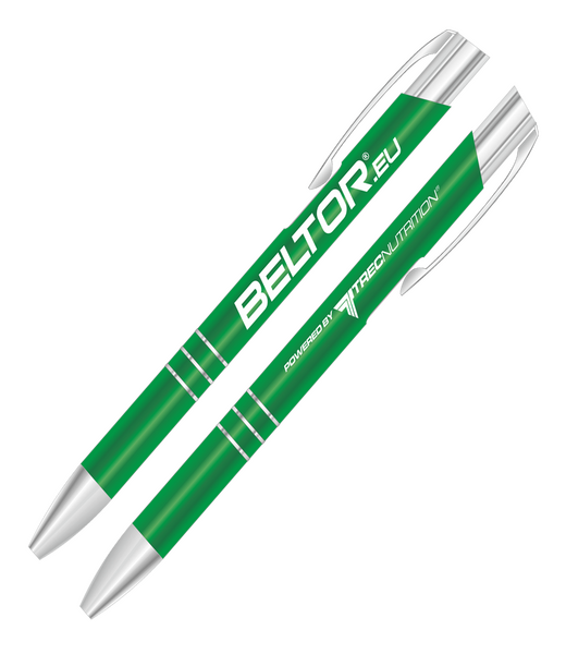BELTOR DŁUGOPIS / PEN - zielony/green B0643