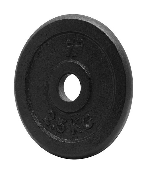 BELTOR PF LINE OBCIĄŻENIE ŻELIWNE CZARNE 2,5 kg/29mm P0030