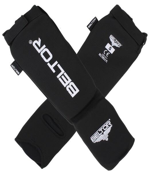 BELTOR OCHRANIACZE GOLENI I ŚRÓDSTOPIA / SHIN INSTEP GUARDS "DEFENDER"  czarny/black    S  B1910