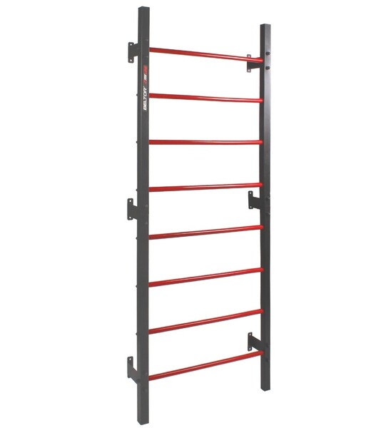 BELTOR HRD SYSTEM LINE DRABINKA GIMNASTYCZNA METALOWA BLACK-RED / CZARNO-CZERWONA H0099
