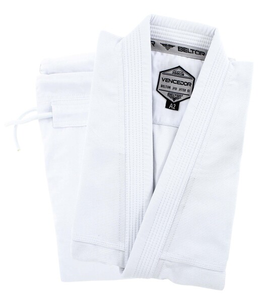 BELTOR BJJ GI / KIMONO "VENCEDOR" GI 380 GSM white/biały A2 B2393