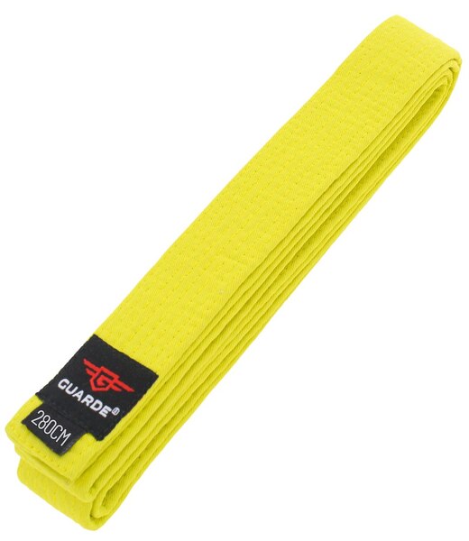 GUARDE BELT / PAS DO KIMONA "BALANCE" yellow/żółty 280cm G0039