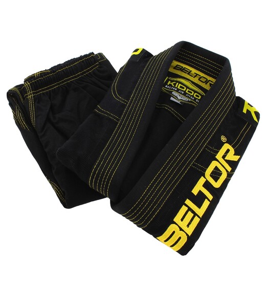 BELTOR BJJ GI / KIMONO KIDDO - JUNIOR / DLA DZIECI black - czarny M2 B1331
