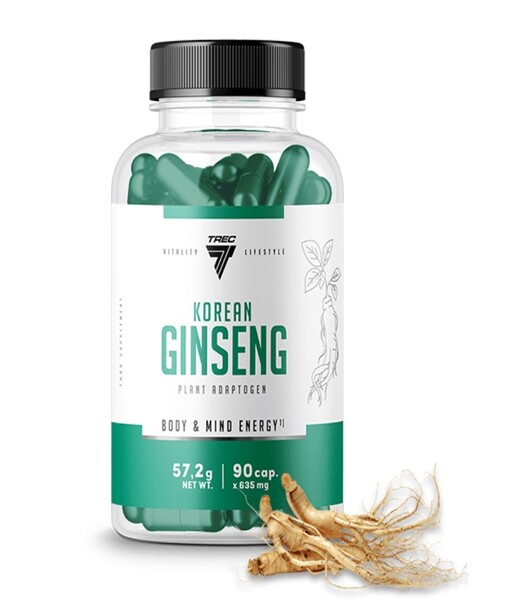 TREC VITALITY KOREAN GINSENG 90 kaps.