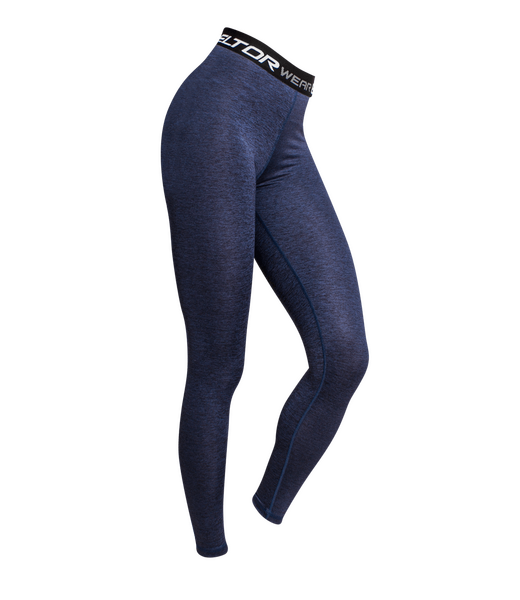BELTOR BW LEGGINSY DAMSKIE / LADIES LEGGINGS "COSYONE"   XS granatowy/navy blue B0954 *