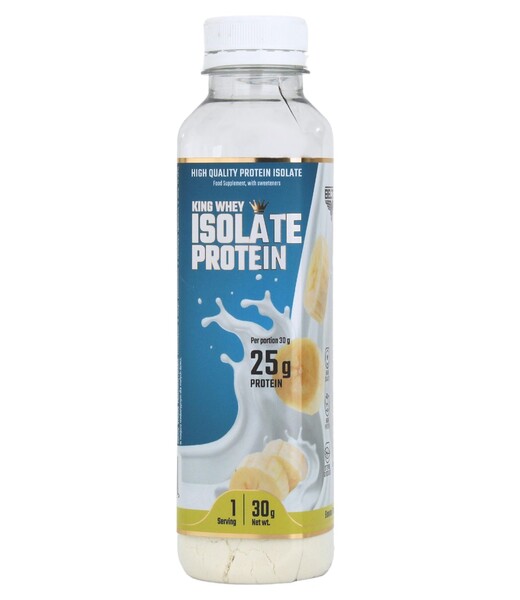 BELTOR KING WHEY ISOLATE PROTEIN 30 g. (PET PL-EN) Banana / Banan B1588